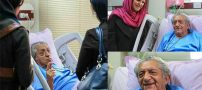 آخرین عکس از مرحوم عزت الله انتظامی و همسرش