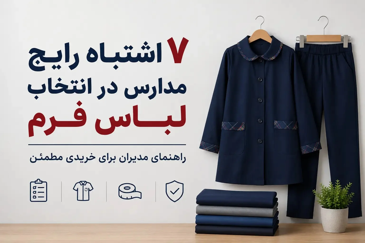 ۷ اشتباه رایج مدارس در انتخاب لباس فرم؛ راهنمای مدیران برای خریدی مطمئن